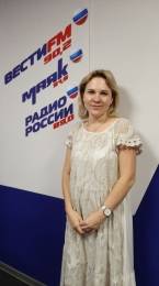 Екатерина Геннадьевна Белозерцева выступила на радио России